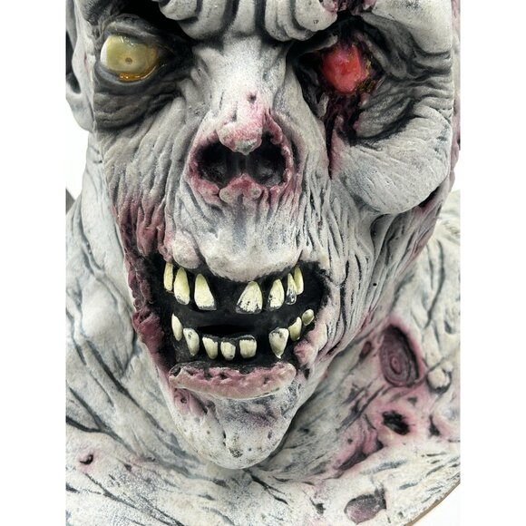 1989 Death Studios Dead Classic Zombie Halloween Mask Vintage Horror Haunt Scary - Picture 2 of 12